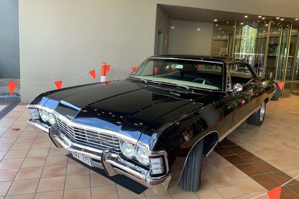 Black Chevrolet Impala