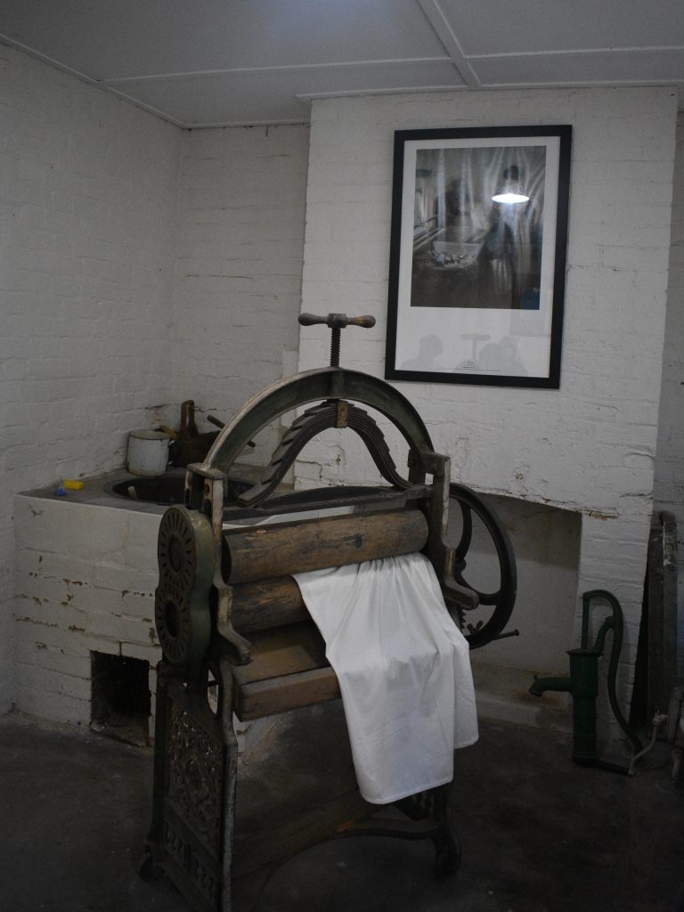 Victorian laundry machine 