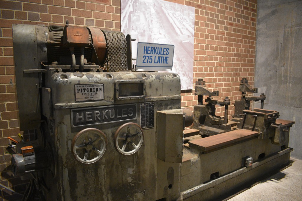 old mining machinery