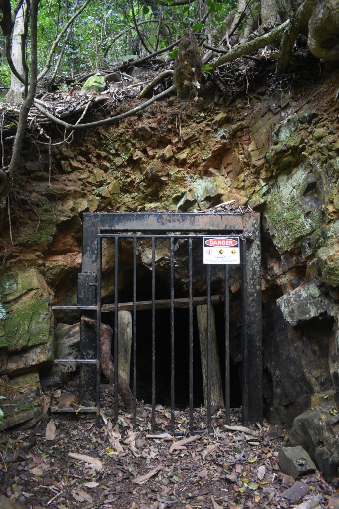old mine opening