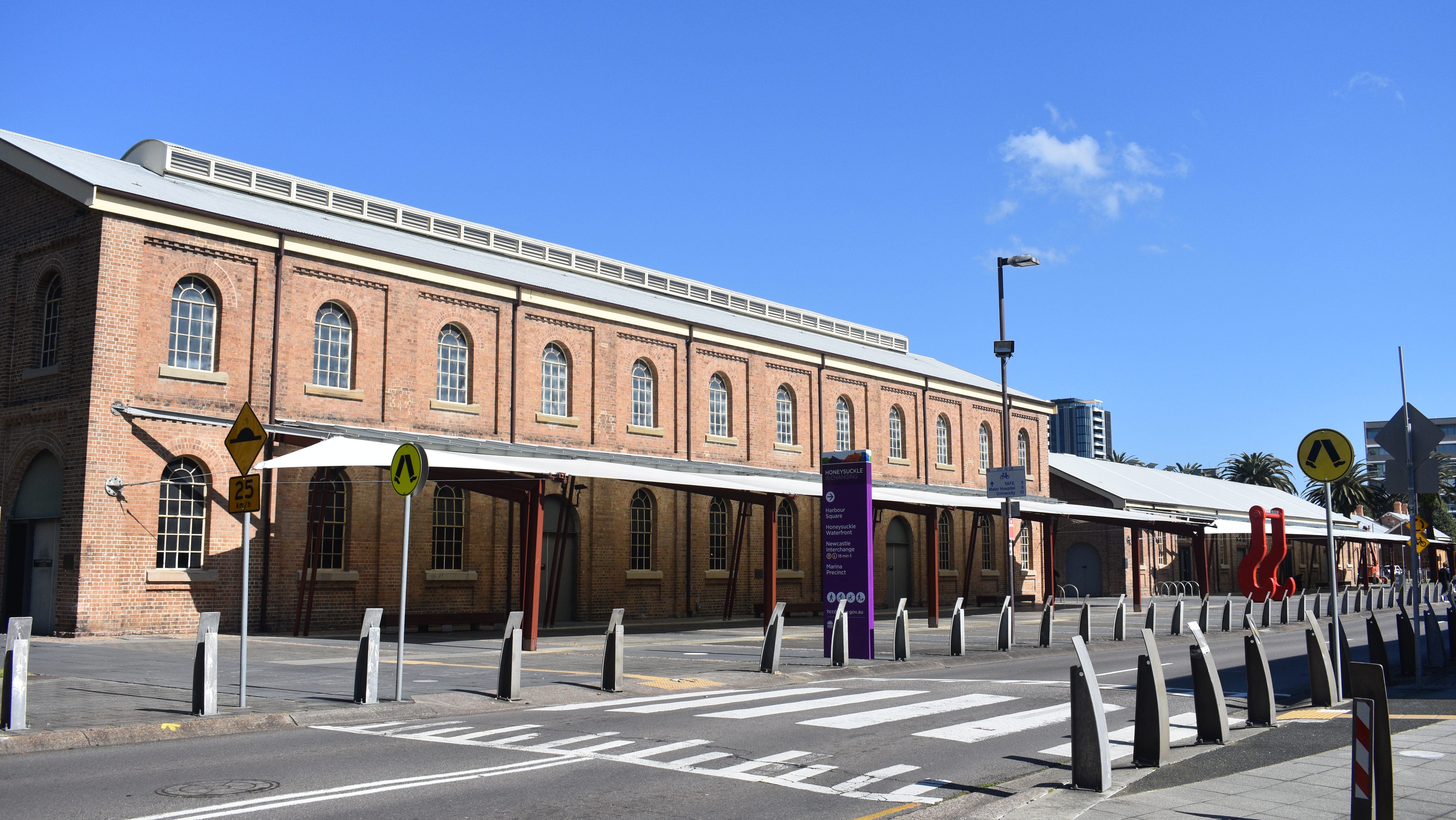 outer Newcastle Museum building