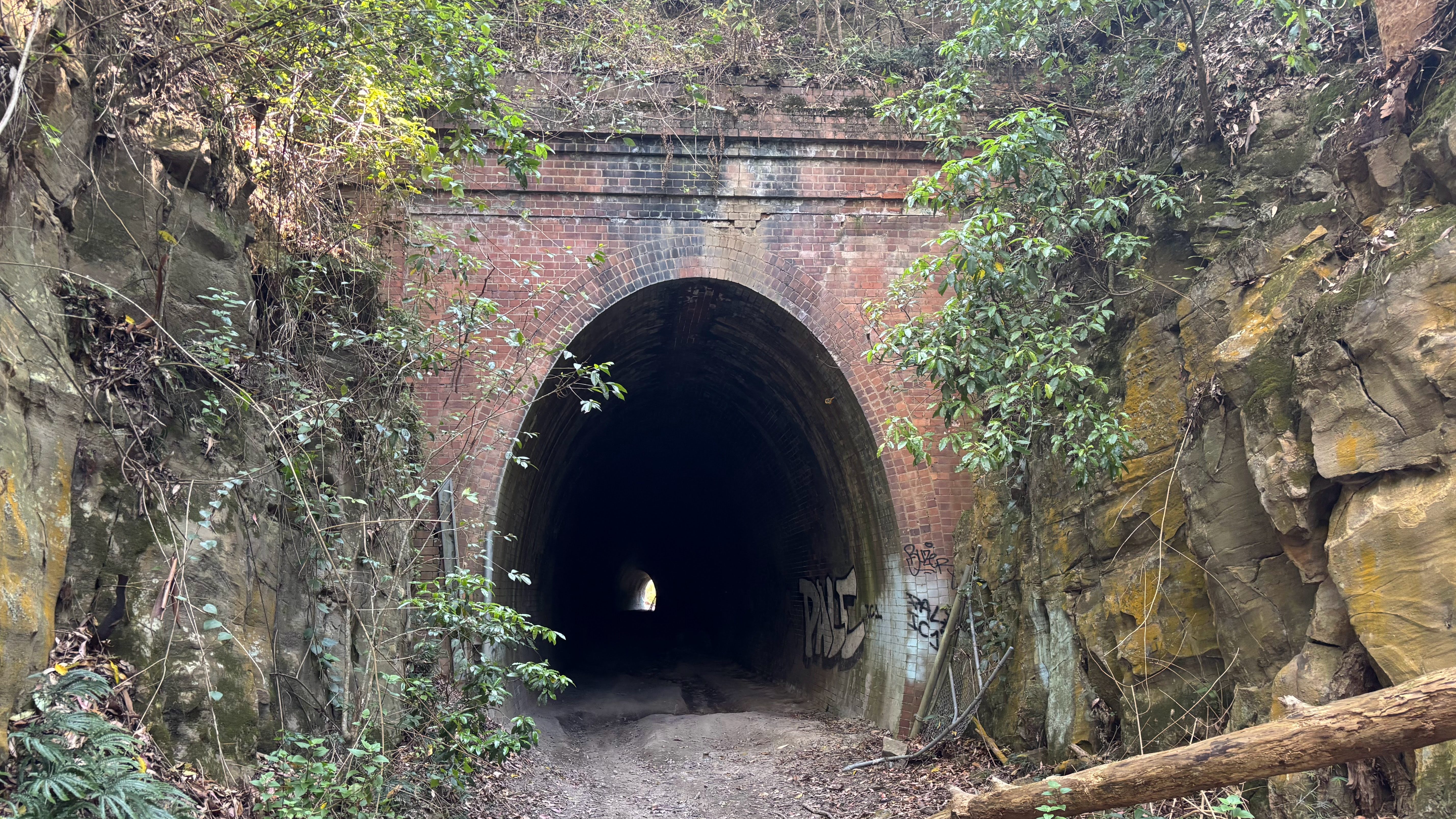 old train tunnel