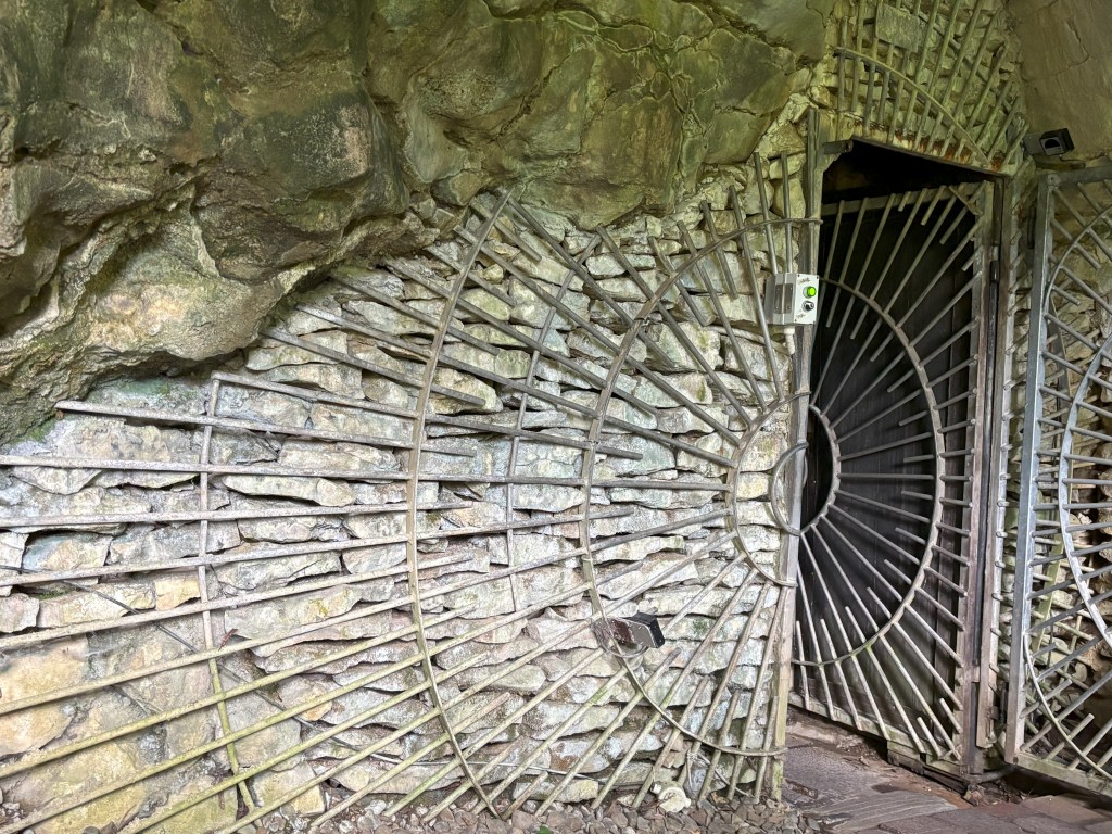 entrance to cave