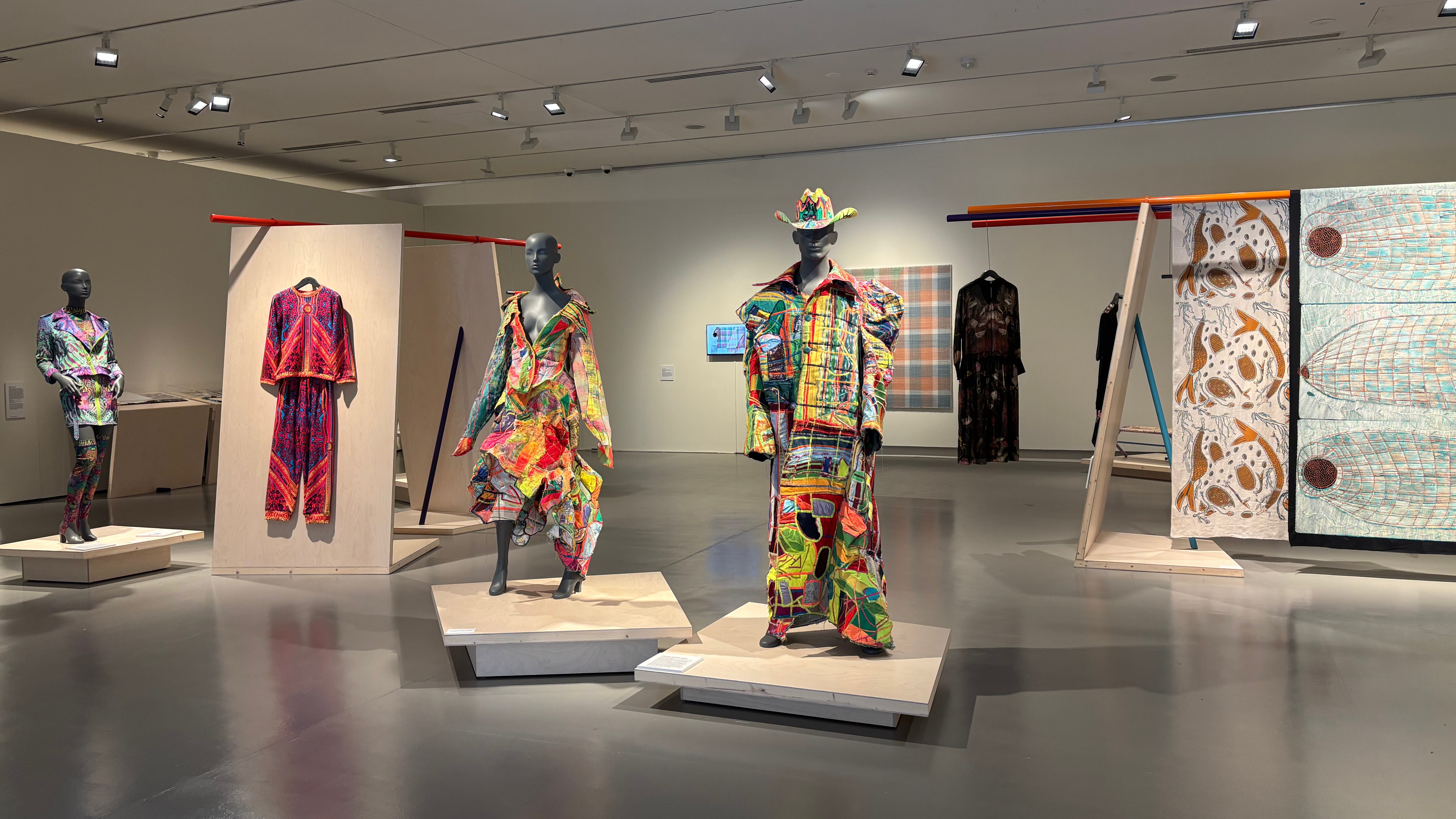 fashion displays on show in museum
