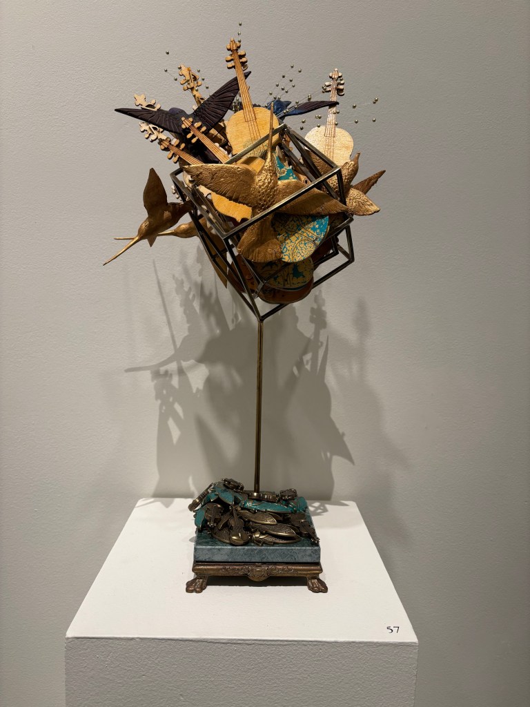 Trevor Weekes sculpture on display