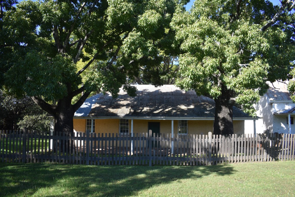 old Australian settlers cottages at parramatta park