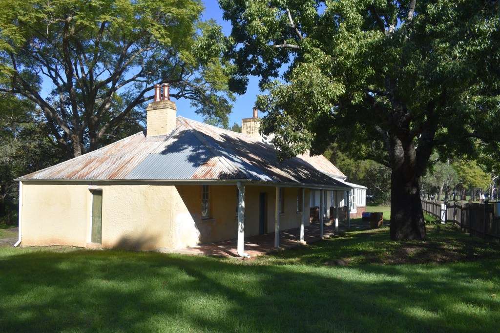 old colonial cottages at Parramatta Park